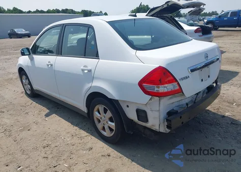 2010 Nissan Versa 1.8Sl z USA, uszkodzony, nr VIN 3N1BC1AP1AL420360